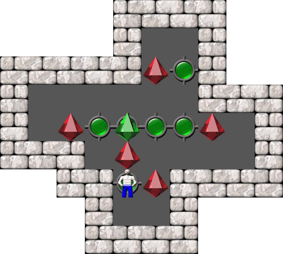 Sokoban Serg Belyaev 4 level 10